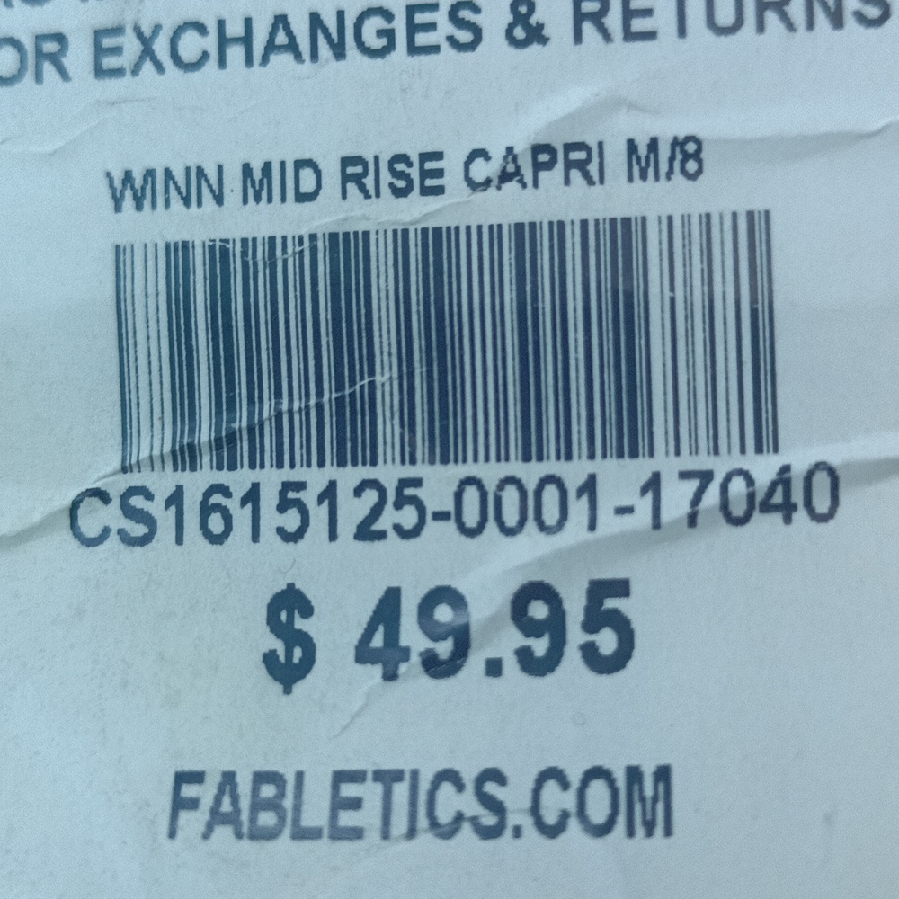 Fabletics Mid Rise Capri - Picture 10 of 11